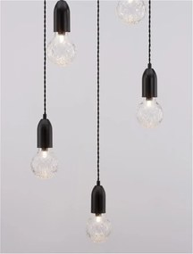 Lustra moderna cu 5 pendule design minimalist VEDA