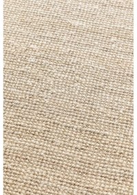 Covor tip traversă crem din iută 80x200 cm Bouclé – Hanse Home