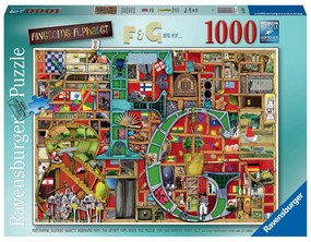 PUZZLE ALFABET COLIN THOMPSON, 1000 PIESE - RAVENSBURGER (RVSPA16761)
