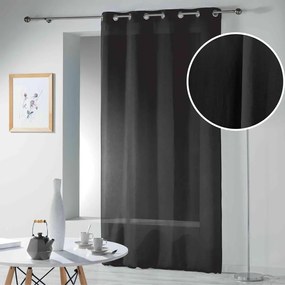 Perdea neagră 140x280 cm Telma – douceur d'intérieur