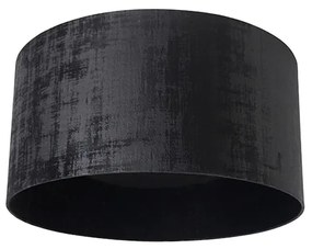 Abajur din catifea negru 50/50/25