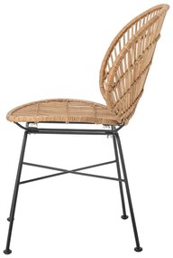 Scaun de dining în culoare naturală din ratan Fiore – Bloomingville