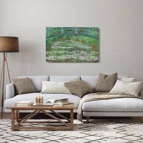 Tablou - Claude Monet, The Japanese Footbridge, reproducere (90x60 cm)