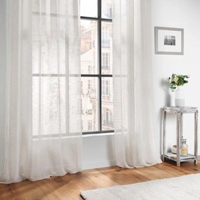 Perdea fildeș din voal 140x240 cm Carlin – douceur d'intérieur