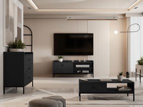 Set mobilier living Tezarta II (Negru) . 1105981