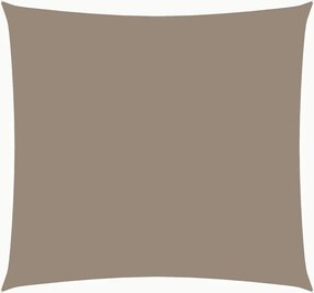 vidaXL Pânză parasolar, gri taupe, 7x7 m, țesătură oxford, pătrat