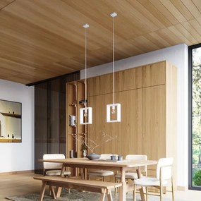 Lustră pe cablu Sollux SL.1312 ARIES 1xE27/15W/230V alb