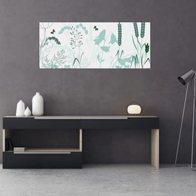 Tablou - Vector pajiște (120x50 cm)