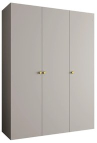 Dulap de haine 150 cm Parna 1 (Cașmir + Auriu). 1125876
