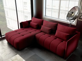 Colțar extensibil dumonde cu ladă de depozitare si sezut confortabil din spuma high-density, Malta Enjoy Winery 235x185 cm