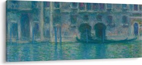 Tablou - Claude Monet, Palazzo da Mula, Venice, reproducere (120x50 cm)