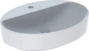 Lavoar pe blat Geberit Variform 60 cm fara orificiu preaplin