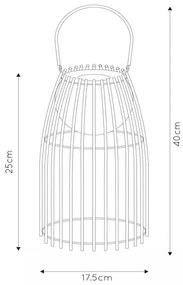 Lampă LED tactilă dimabilă Lucide 06801/01/30 FJARA LED/0,3W/3,7V IP44