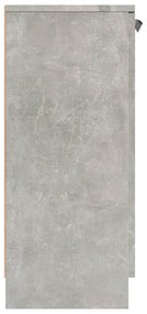 Servante, 2 buc., gri beton, 60x30x70 cm, lemn prelucrat 2, Gri beton