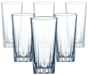 Set 6 pahare long drink 330ml, Karat