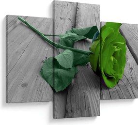 Tablou - Trandafir verde (90x60 cm)