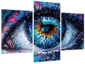 Tablou - Pictura ochilor (90x60 cm)