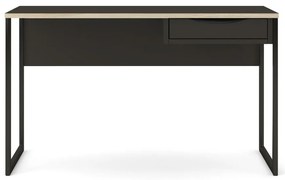 Birou Tvilum Function Plus, 130x48 cm, negru