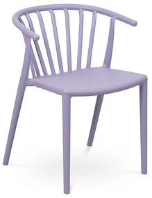 Scaun de grădină mov lavandă din plastic Capri – Bonami Essentials