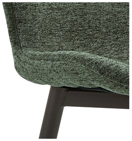 Scaun de dining verde închis Esra – Actona