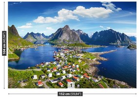 Fototapet Lofoten Norvegia