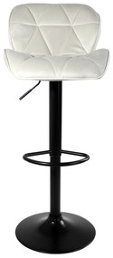 JAKS SCAUN DE BAR GRAPPO BLACK VELOUR BEJ