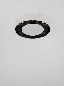 Plafoniera LED exterior moderna IP65 CONVEX alb D-17,6cm