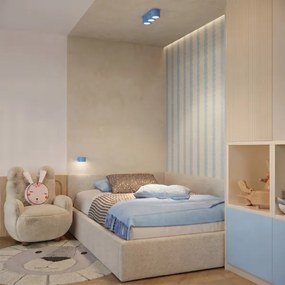 Sollux SL.2485 - Aplica de perete MODO, 1xGX53/10W/230V, albastră