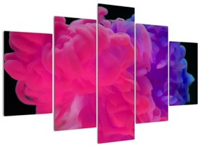 Tablou cu fum colorat (150x105 cm)