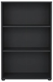 Bibliotecă gri antracit 80x124 cm Sign – Tvilum