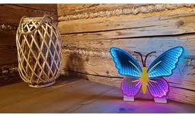 LED Neon masă decorațiune 2Kids Toys LED/5W/USB fluture