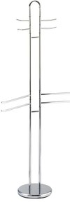 WENKO 15581100 - Suport pentru prosoape PALERMO, 55,5 x 168 cm, crom lucios