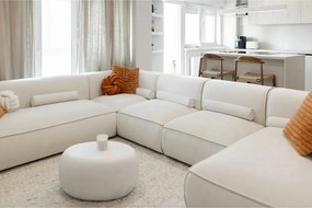 Colțar crem (cu colț pe partea stângă /în formă de "U") Flex Felix – Miuform