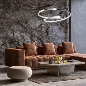 Lustră LED pe cablu LUCERO LED/48W/230V crom lucios