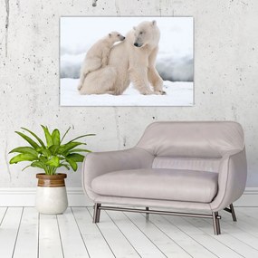 Tablou - Urs polar (90x60 cm)