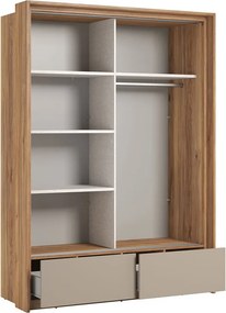 Dulap lemn masiv Eleganza, 159 × 219 × 63 cm