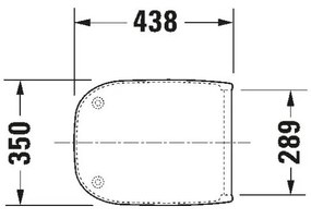 Set vas WC Duravit D-Code 25350900002, capac WC Duravit D-Code 0067390000