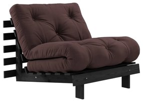 Fotoliu maro închis Roots Black Night – Karup Design