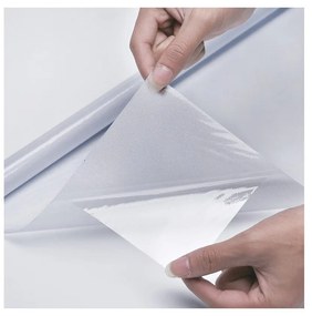 Autocolant mat pentru sticlă cu film protector Ambiance, înălțime 2 m