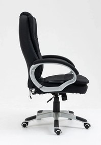 RESIGILAT- Scaun Directorial cu Masaj, Telecomanda, SIB 7304M, Material textil, Negru