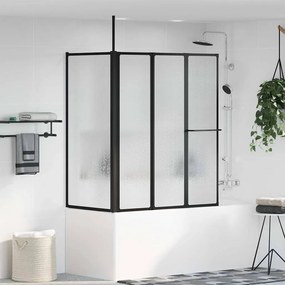 vidaXL Paravan de duș Alb 120 x 70 x 137 cm Aluminiu