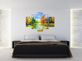 Tablou - Peisaj - pictură (150x105 cm)