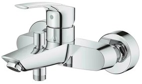 Baterie cada - dus Grohe Eurosmart New crom monocomanda