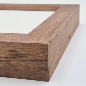 Plafonieră LED dimabilă Brilagi WOODY FRAME LED/24W/230V stejar 30x30 cm IP44 + telecomandă