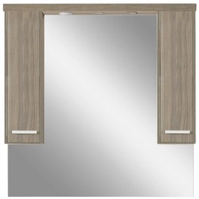 Dulap suspendat cu oglindă Nerva 105 cm, ulm Rauna