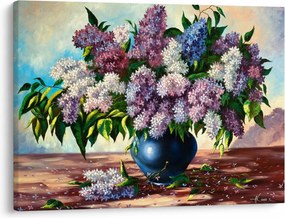 Tablou - Buchet de liliac (70x50 cm)