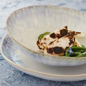 Bol din gresie ceramică Costa Nova Brisa, ⌀ 24 cm, albastru