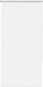 vidaXL Jaluzea cu role opace alb 75x130 cm lățime material 70,7 cm