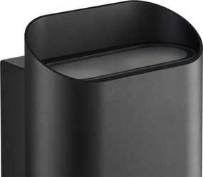 Aplica de perete iluminat exterior IP54 Nico 22 Round Maxi negru