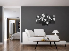 Tablou - Flori pe ramuri (90x60 cm)